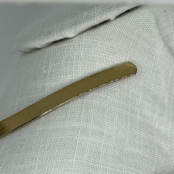 Vintage 80's Torque Choker Necklace Statement Gold Swirl Y2K Glam - Picture 6 of 8